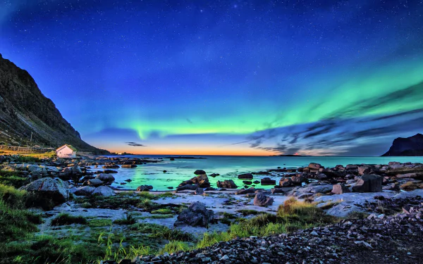 nature aurora borealis HD Desktop Wallpaper | Background Image