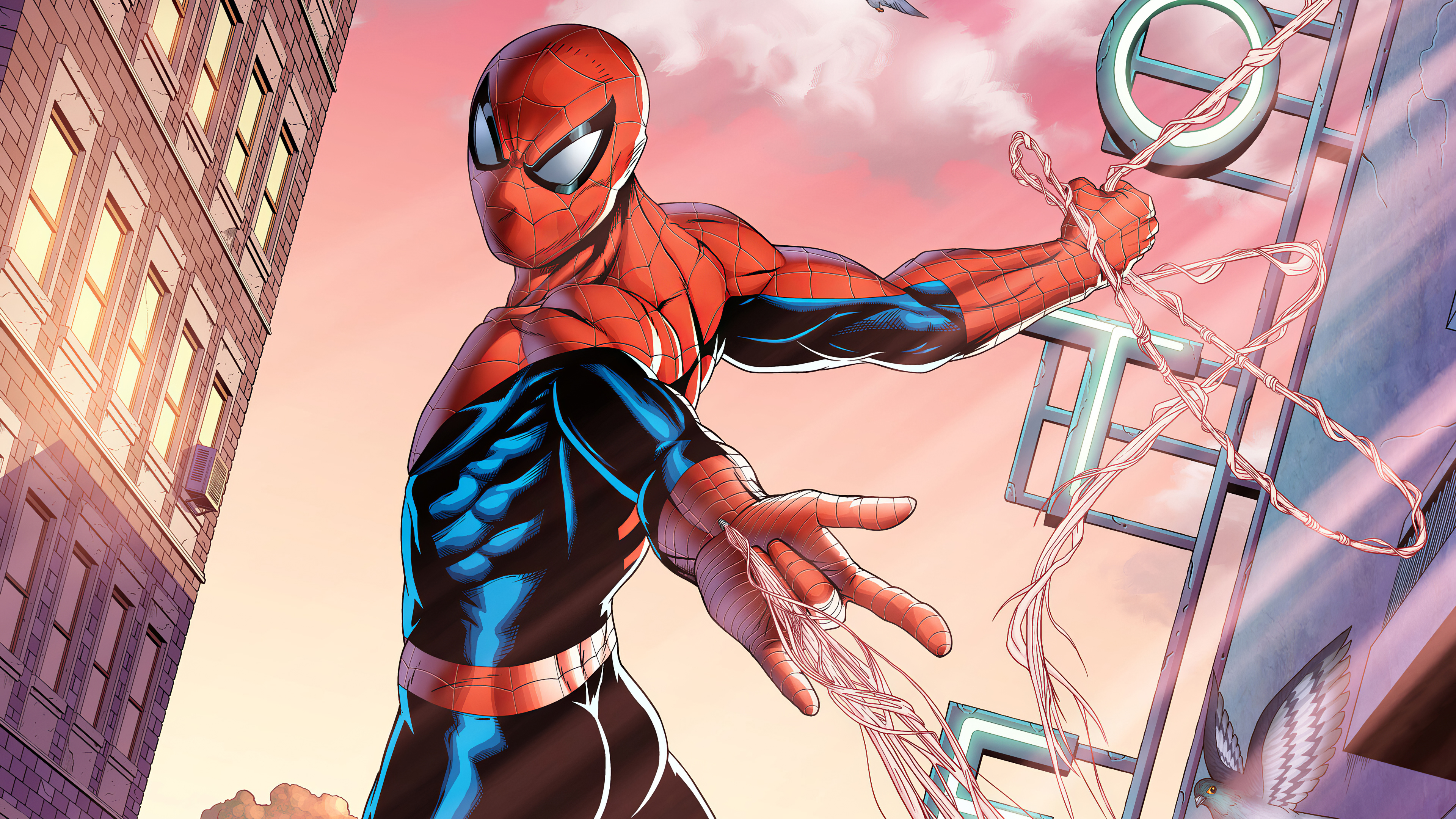 Comics Spider-Man 4k Ultra HD Wallpaper by Alex Trpcevski