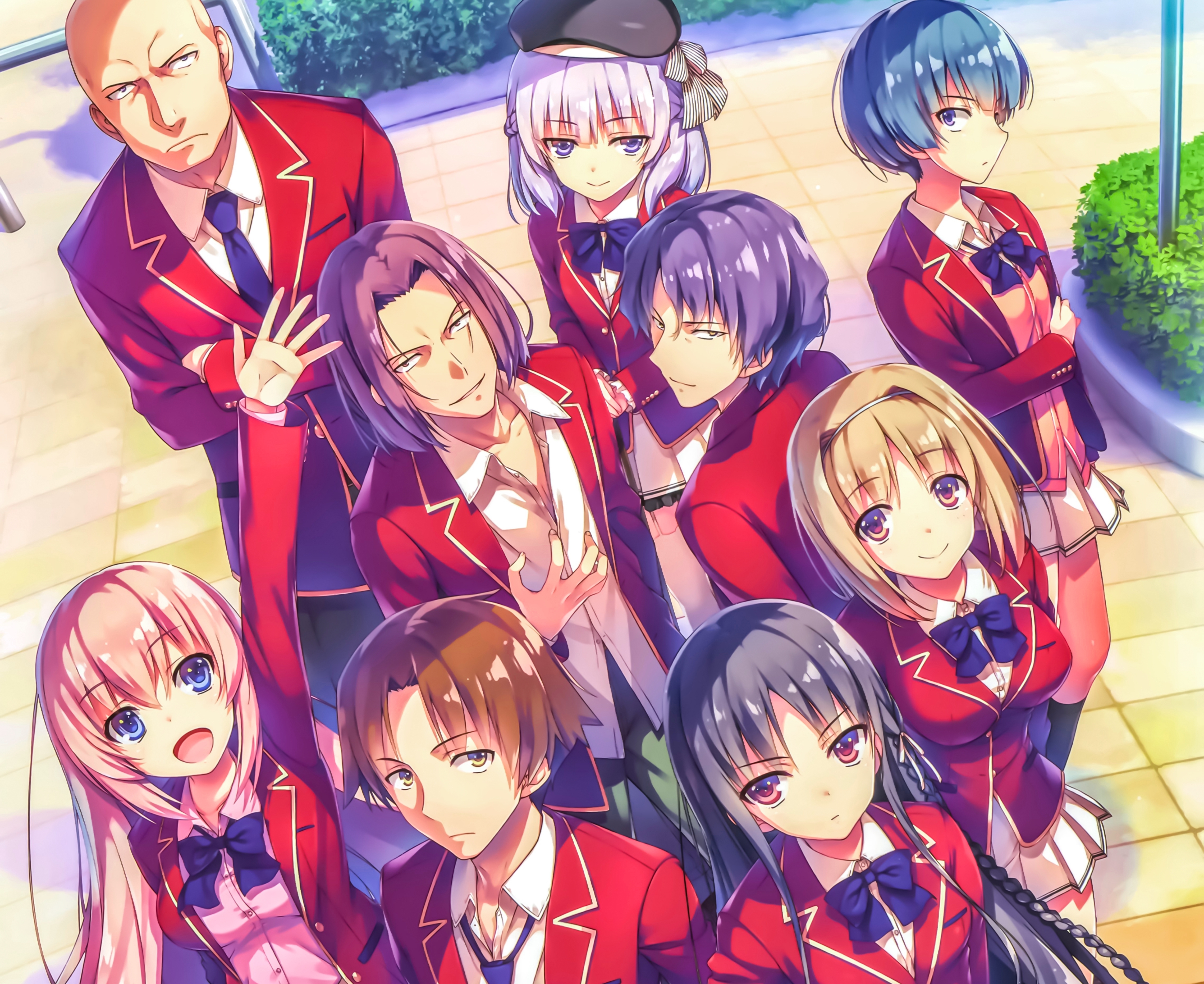 Anime, Classroom of the Elite, Kiyotaka Ayanokōji, HD wallpaper