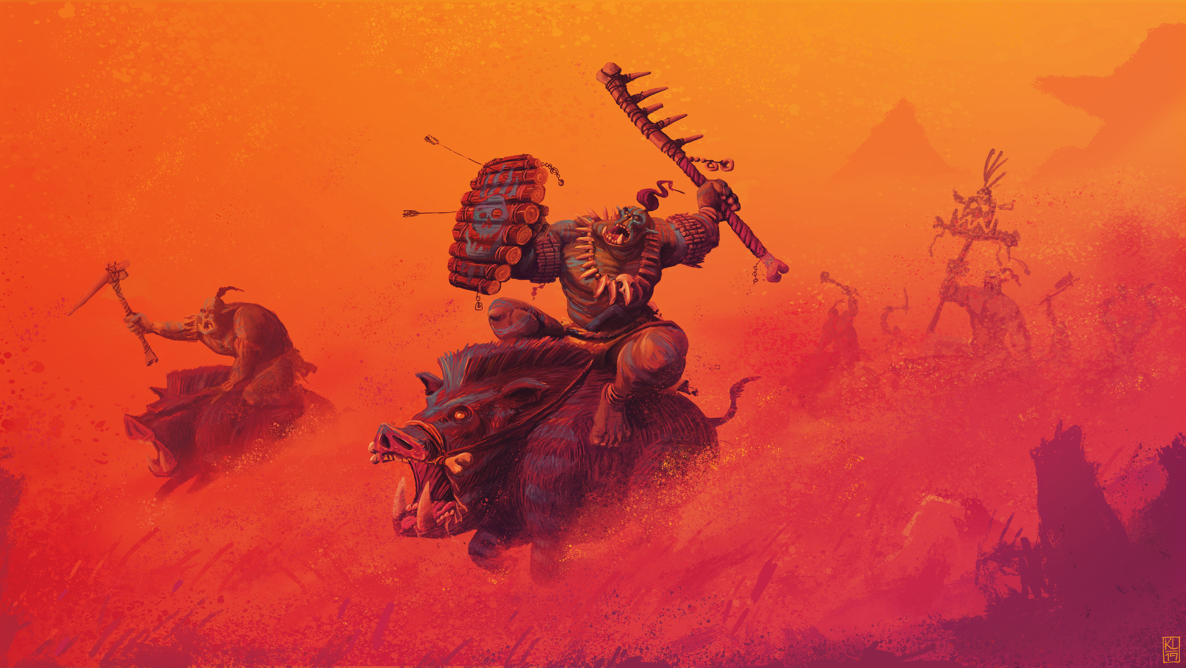 Total War: Warhammer 4k Ultra HD Wallpaper
