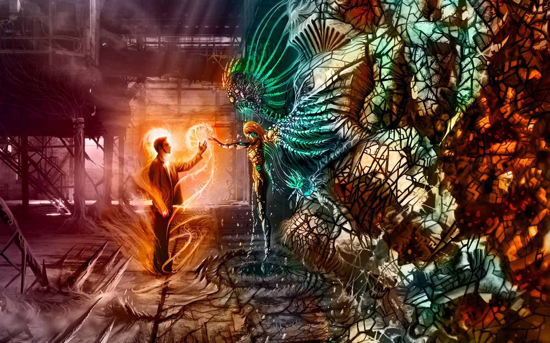 Fantasy artwork by Vitaly S. Alexius - desktop wallpaper.