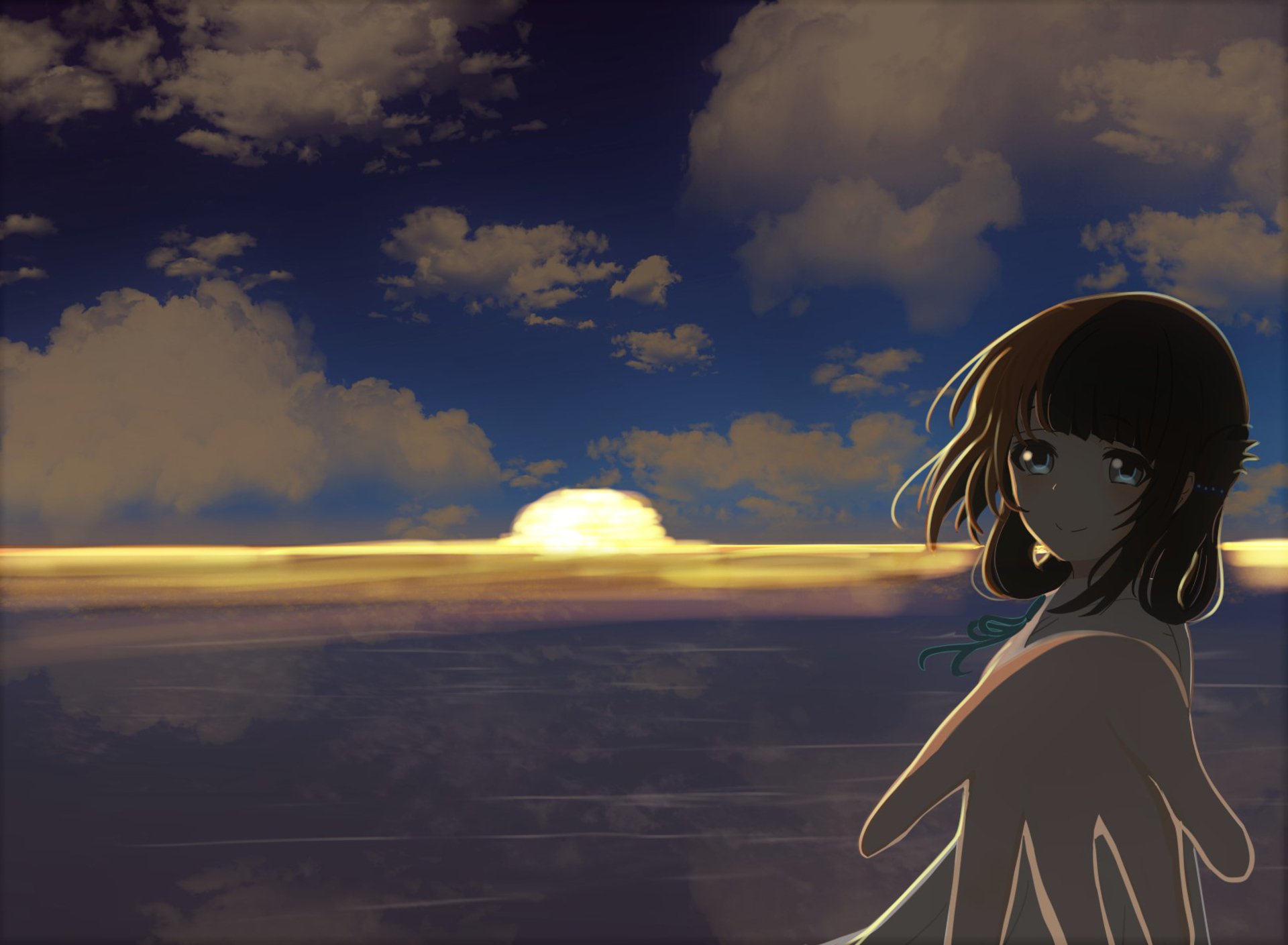 Download Miuna Shiodome Anime Nagi No Asukara HD Wallpaper