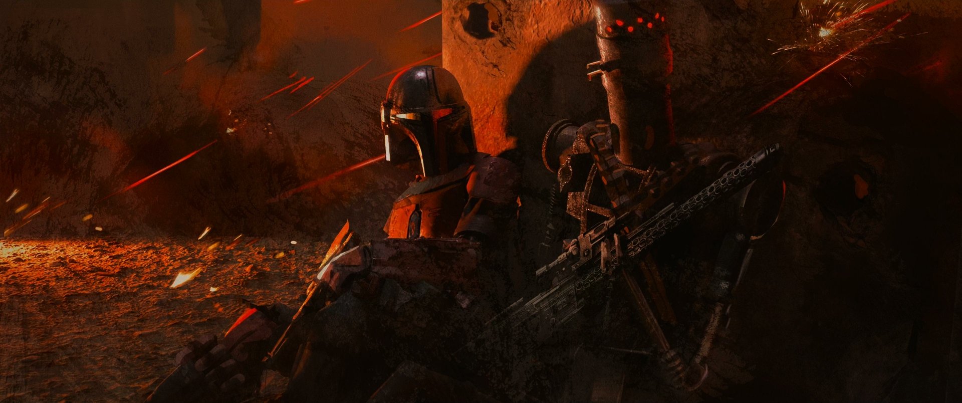 Download IG-11 (Star Wars) The Mandalorian (TV Show) TV Show HD Wallpaper
