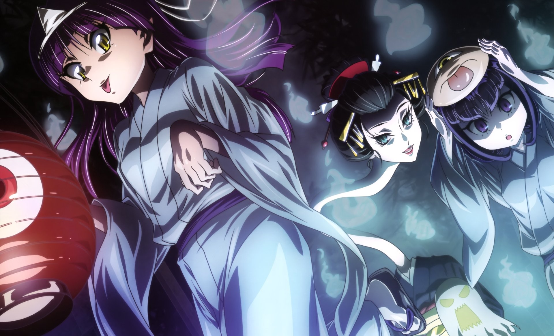 Download Neko Musume Anime GeGeGe No Kitaro 4k Ultra HD Wallpaper