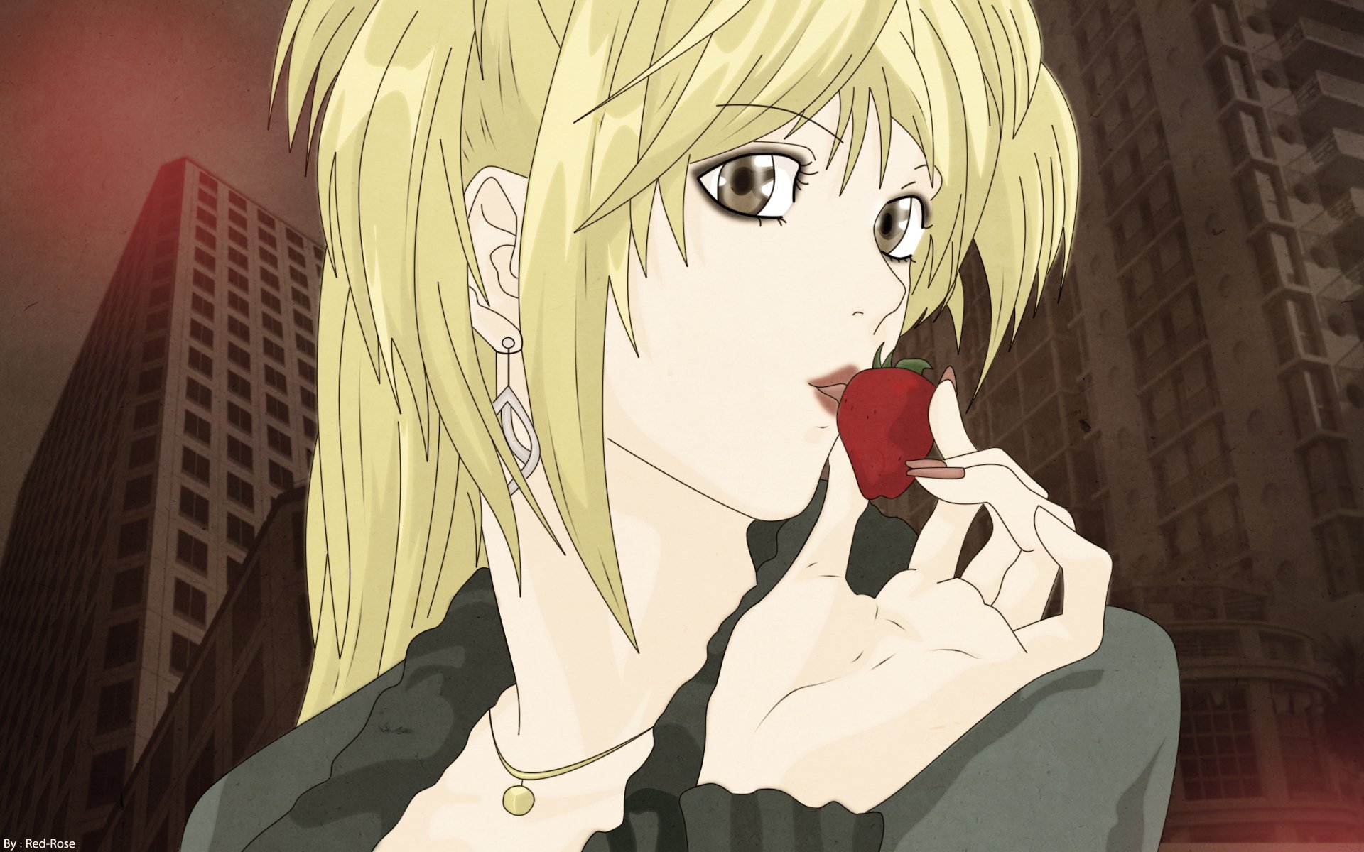 Download Anime Death Note Misa Amane HD Wallpaper