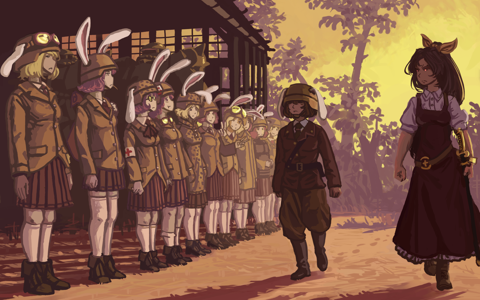 Download Watatsuki No Yorihime Rei'sen (Touhou) Anime Touhou 4k Ultra HD Wallpaper by U-Joe