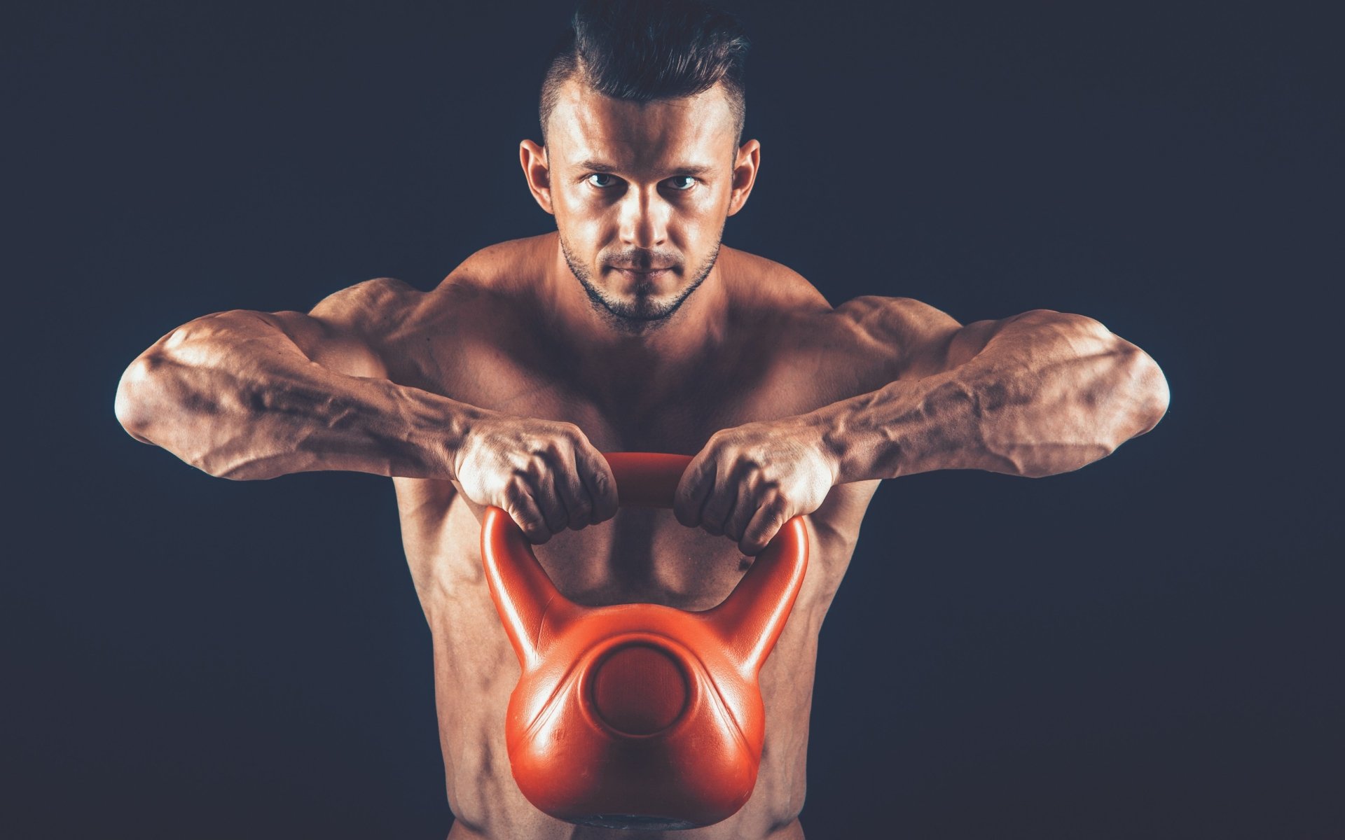 Download Bodybuilder Muscle Weightlifting Sports HD Wallpaper