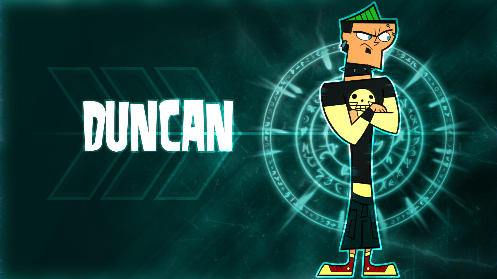 Duncan (Turquoise Background) by Lilothestitch