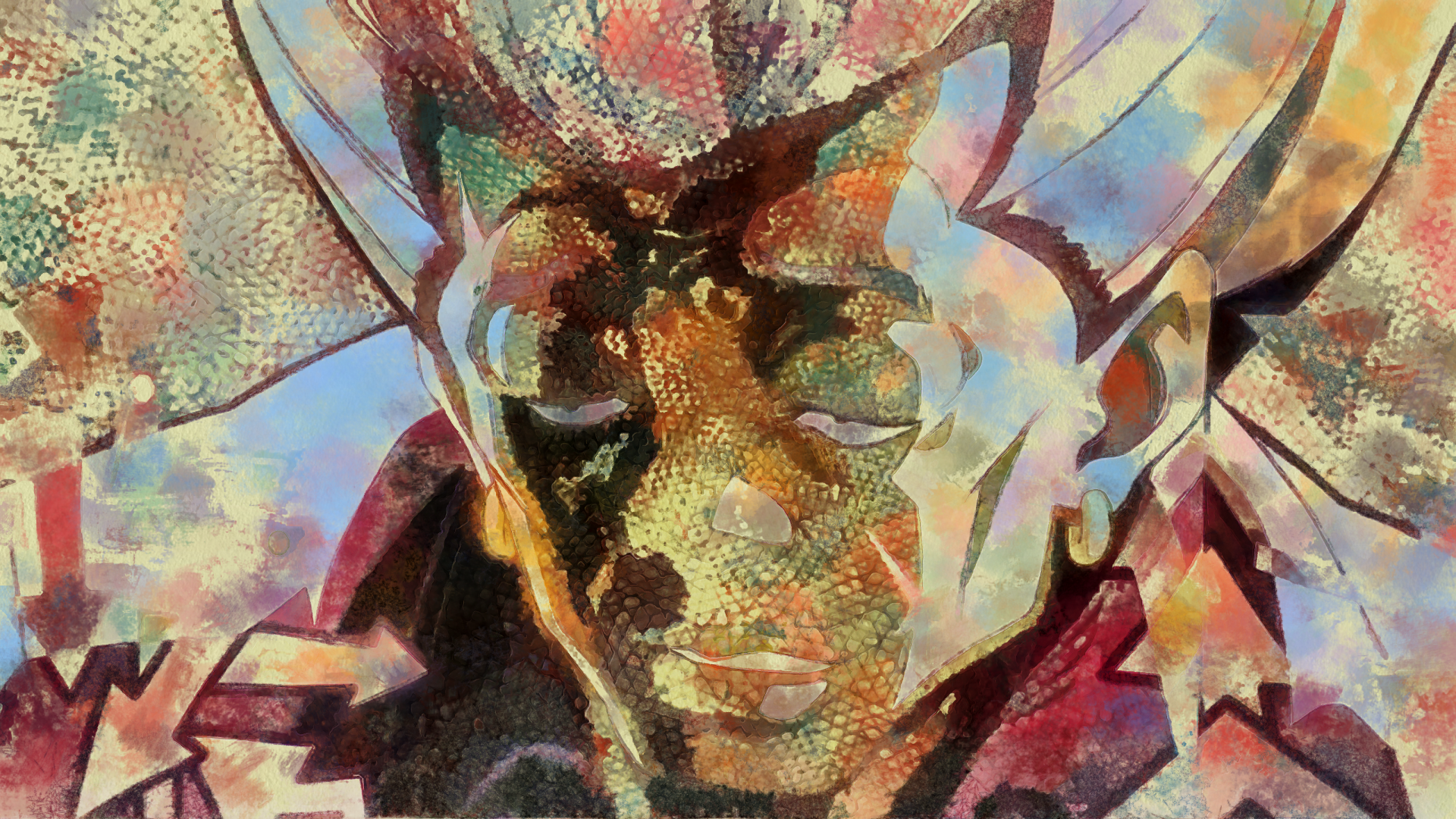 Download Tamami Kobayashi Anime Jojo's Bizarre Adventure HD Wallpaper by Terumi Nishii