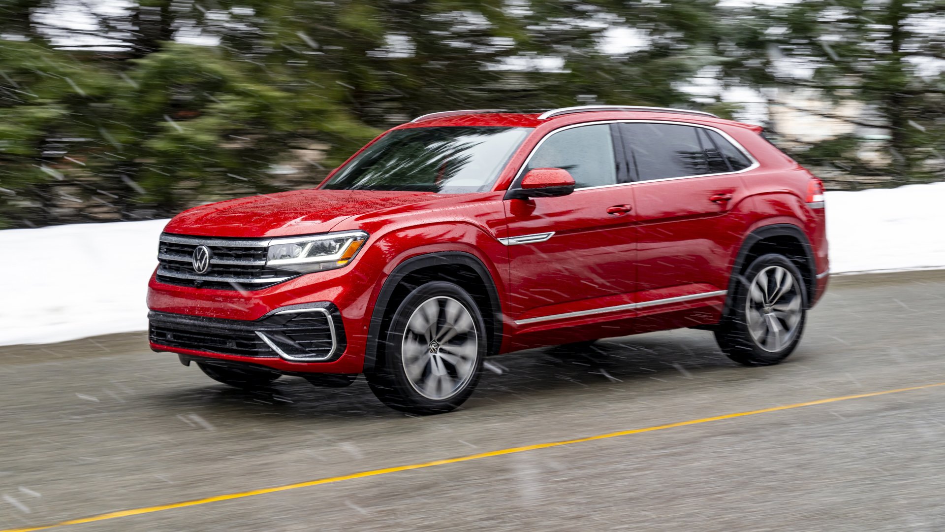 Download SUV Car Volkswagen Vehicle Volkswagen Atlas HD Wallpaper