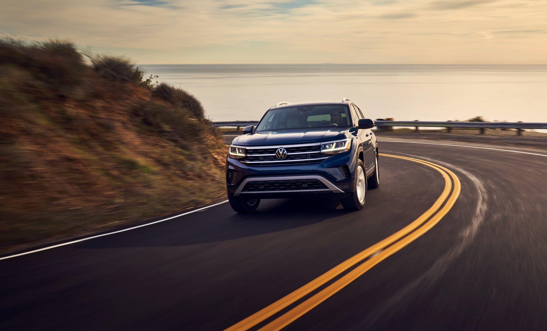 Download Car SUV Volkswagen Vehicle Volkswagen Atlas 4k Ultra HD Wallpaper