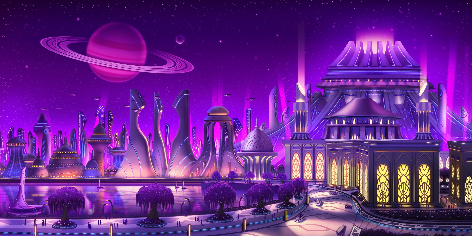City in Space