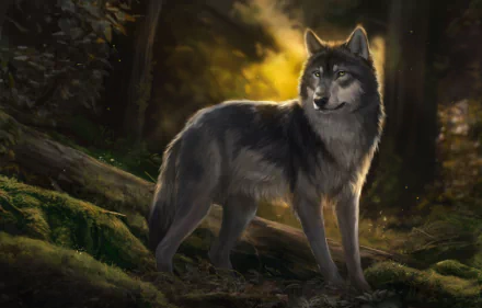 Animal wolf HD Desktop Wallpaper | Background Image