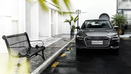 Audi A6L 55 TFSI quattro vehicle Audi A6 HD Desktop Wallpaper | Background Image