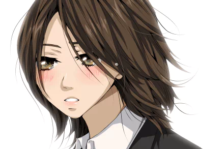 Mei Tachibana Anime Say 'I Love You' HD Desktop Wallpaper | Background Image