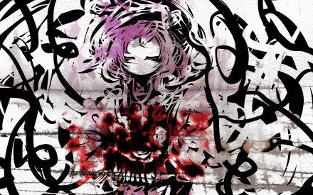 Satori Komeiji Anime Touhou HD Desktop Wallpaper | Background Image