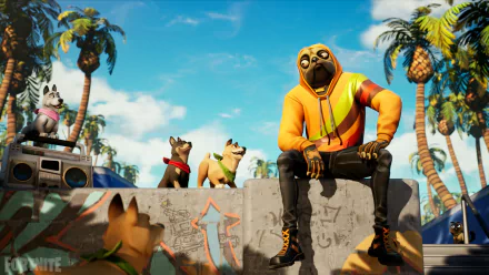  Fortnite Loading Screen - Dog Days by Jonathan Criner