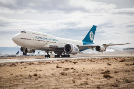  General Electric GE9X flight test - Boeing 747-400