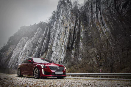 car Cadillac vehicle Cadillac CTS-V HD Desktop Wallpaper | Background Image