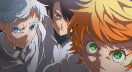 Norman (The Promised Neverland) Ray (The Promised Neverland) Emma (The Promised Neverland) Anime The Promised Neverland HD Desktop Wallpaper | Background Image
