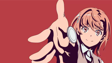 Mikoto Misaka Anime A Certain Scientific Railgun HD Desktop Wallpaper | Background Image