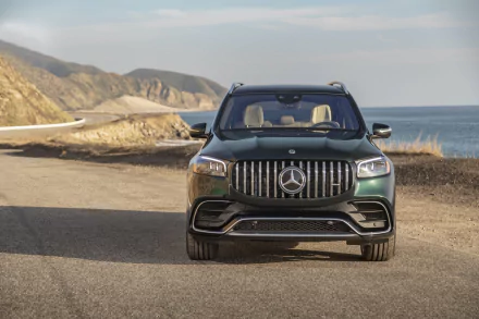 SUV green car Mercedes-Benz GL-Class Mercedes-Benz vehicle Mercedes-AMG GLS 63 HD Desktop Wallpaper | Background Image