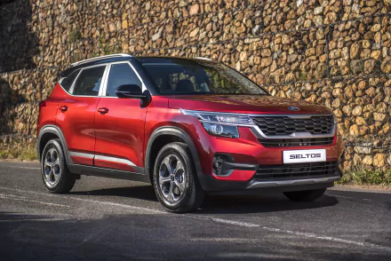 SUV car Kia vehicle Kia Seltos HD Desktop Wallpaper | Background Image