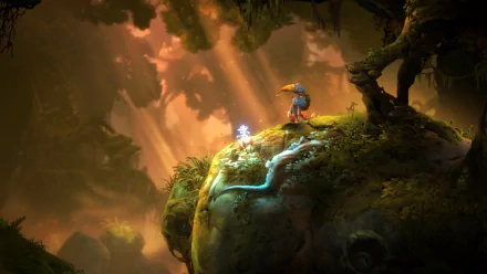 video game Ori and the Will of the Wisps HD Desktop Wallpaper | Background Image