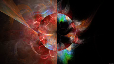 Abstract circle HD Desktop Wallpaper | Background Image