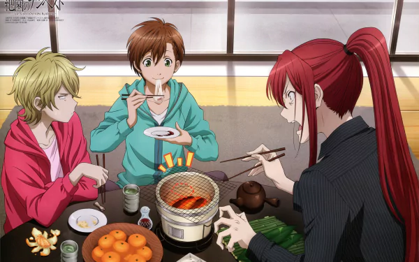 Samon Kusaribe Yoshino Takigawa Mahiro Fuwa Anime Zetsuen no tempest HD Desktop Wallpaper | Background Image