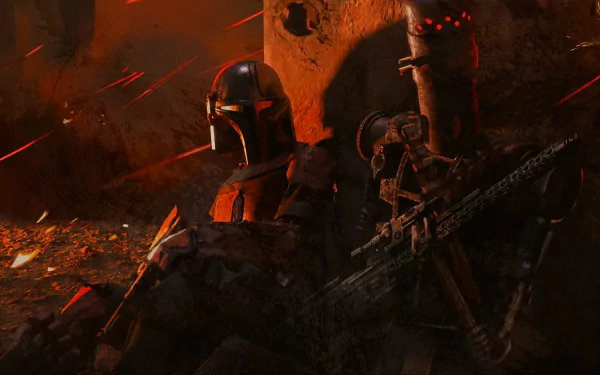 IG-11 (Star Wars) The Mandalorian (TV Show) TV Show HD Desktop Wallpaper | Background Image