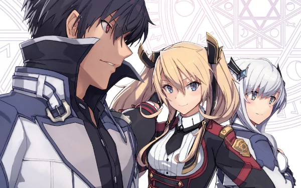 Anos Voldigoad Sasha Necron Misha Necron Anime The Misfit of Demon King Academy HD Desktop Wallpaper | Background Image