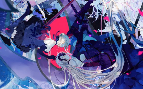 Anime Fate/Grand Order Fate Series Jeanne d'Arc Alter Avenger Artoria Pendragon Saber Alter HD Wallpaper | Background Image