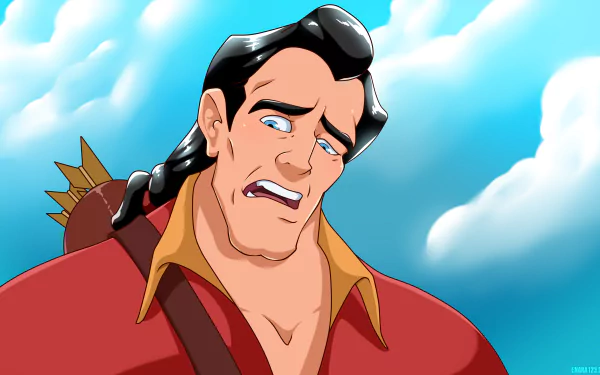 Gaston (Beauty And The Beast) movie Beauty And The Beast (1991) HD Desktop Wallpaper | Background Image