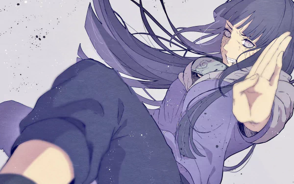 Hinata Hyuga Anime Naruto Byakugan (Naruto) HD Desktop Wallpaper | Background Image