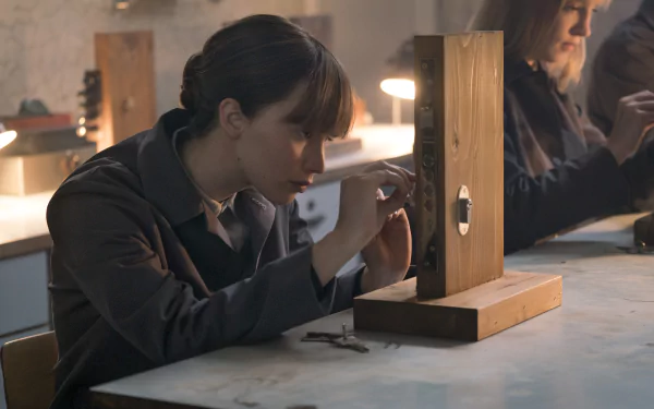 Jennifer Lawrence Red Sparrow movie HD Desktop Wallpaper | Background Image