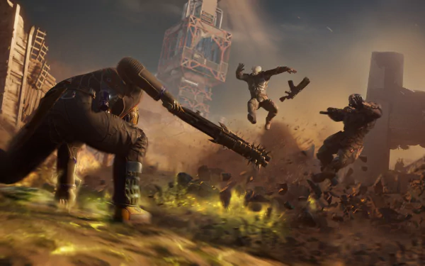 Outriders video game HD Desktop Wallpaper | Background Image