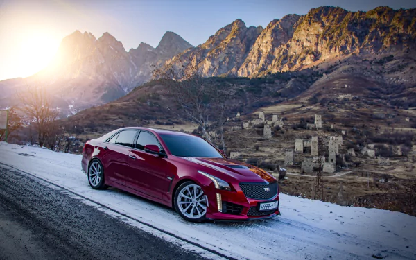 car Cadillac vehicle Cadillac CTS-V HD Desktop Wallpaper | Background Image