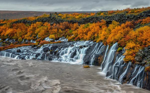 nature fall waterfall HD Desktop Wallpaper | Background Image