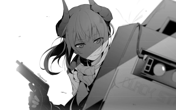Liskarm (Arknights) video game Arknights HD Desktop Wallpaper | Background Image