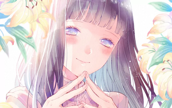 Hinata Hyuga Anime Naruto HD Desktop Wallpaper | Background Image