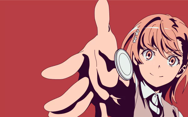 Mikoto Misaka Anime A Certain Scientific Railgun HD Desktop Wallpaper | Background Image