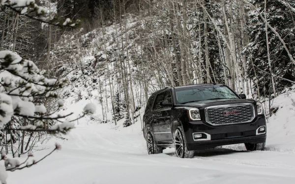 SUV black car car GMC vehicle GMC Yukon Denali HD Desktop Wallpaper | Background Image