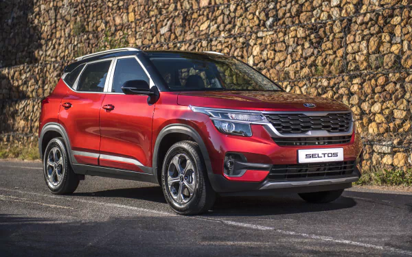 SUV car Kia vehicle Kia Seltos HD Desktop Wallpaper | Background Image