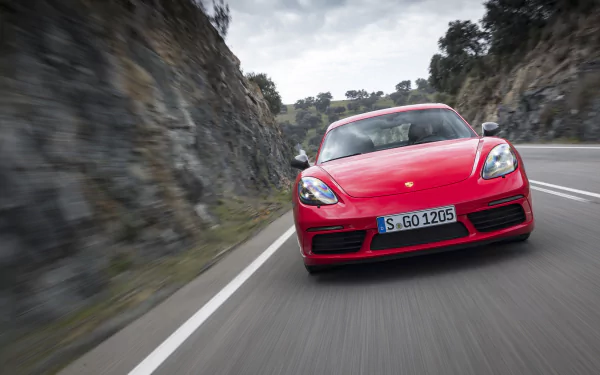 car Porsche Porsche 718 vehicle Porsche 718 Cayman HD Desktop Wallpaper | Background Image