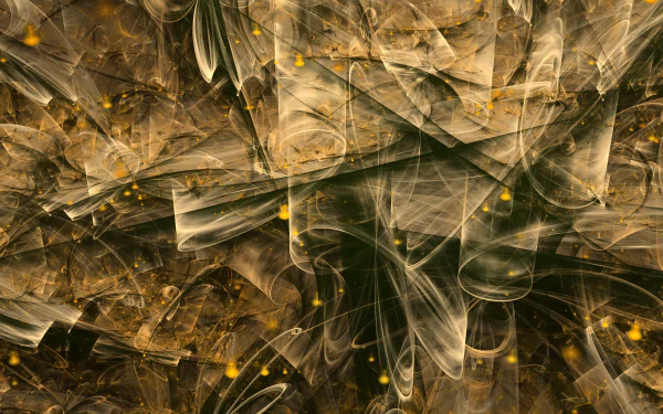 A vibrant abstract yellow HD desktop wallpaper and background.