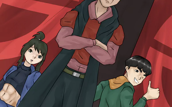 Metal Lee Iwabe Yuino Denki Kaminarimon Anime Boruto HD Desktop Wallpaper | Background Image