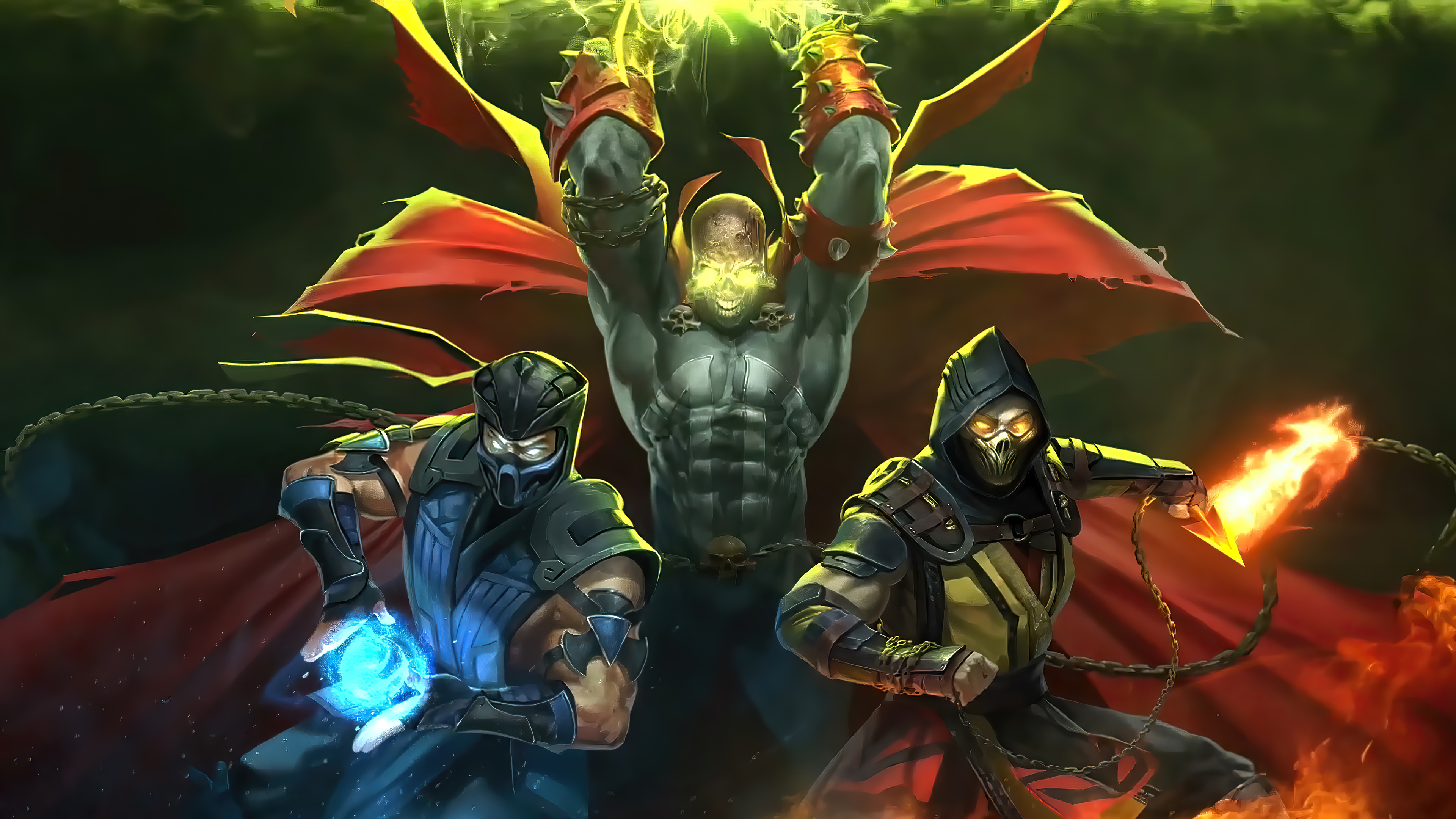 Ultimate Mortal Kombat Trio 4k Wallpaper 5275