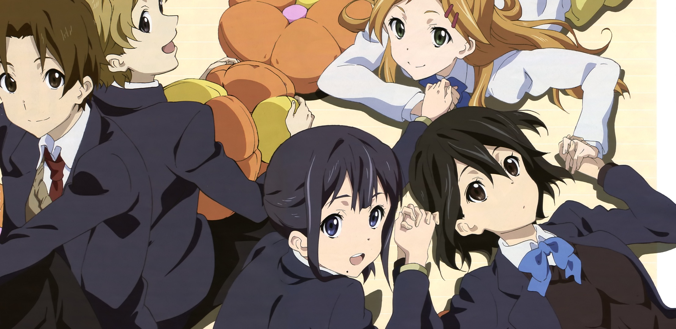 Kokoro Connect (Yui Kiriyama, Iori Nagase, Himeko Inaba, Taichi