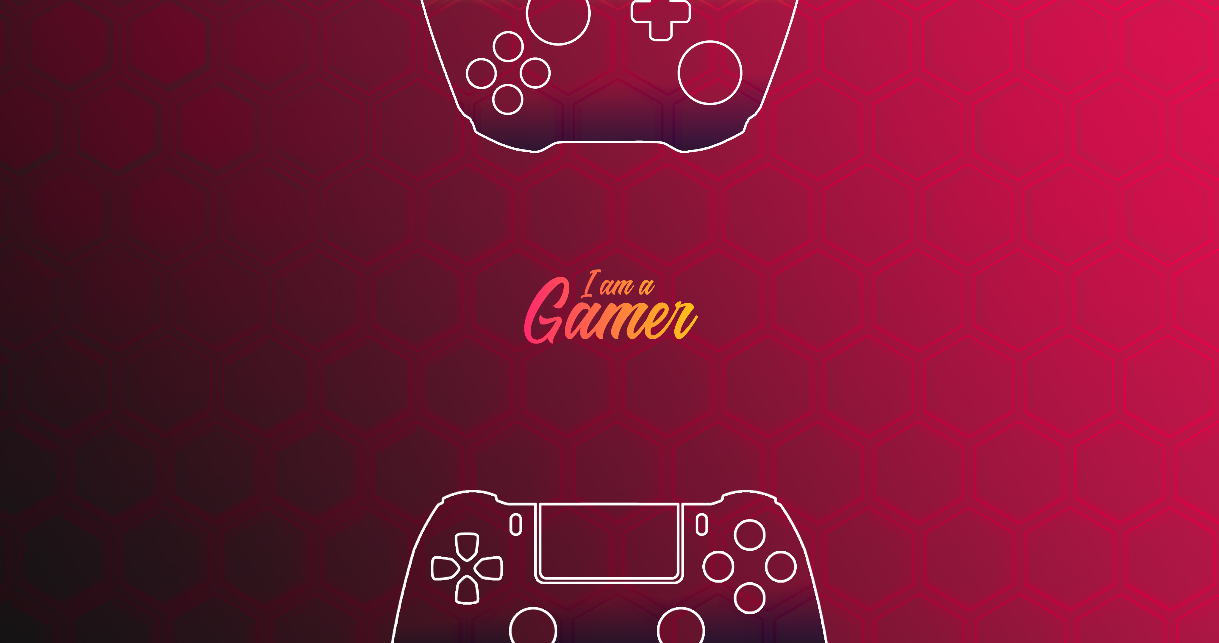 Gamer girl deals background